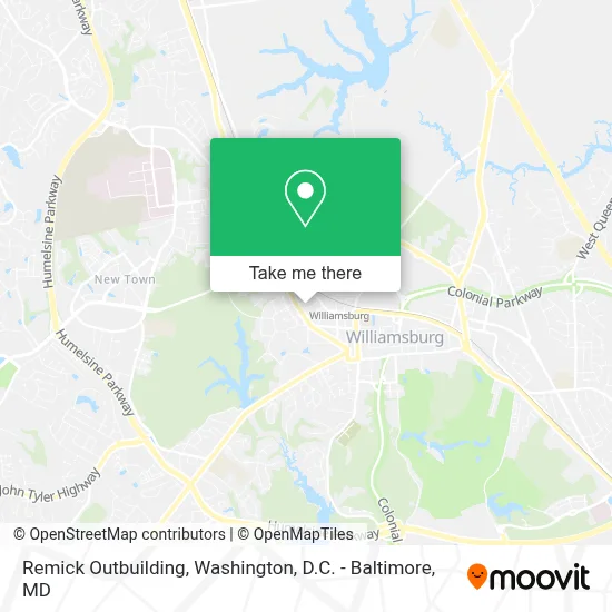 Remick Outbuilding map