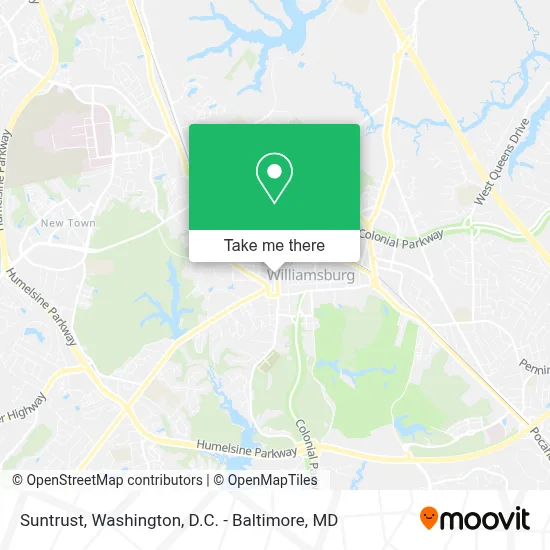 Suntrust map