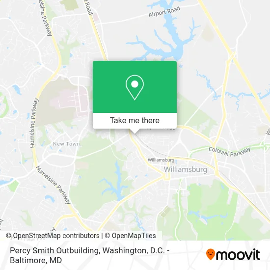 Percy Smith Outbuilding map