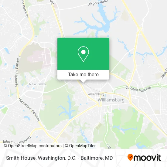 Smith House map