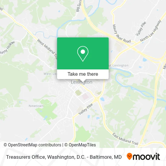 Treasurers Office map