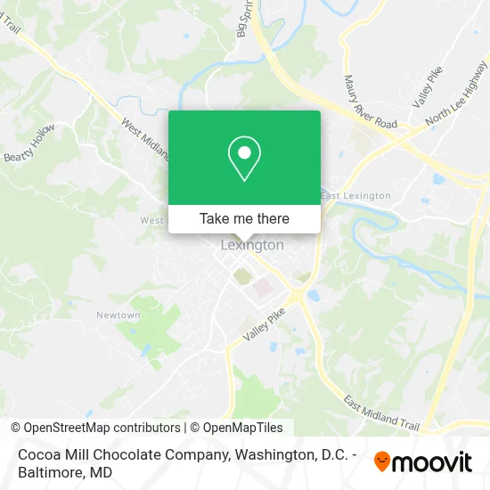 Cocoa Mill Chocolate Company map