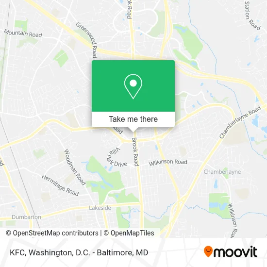 Kfc map