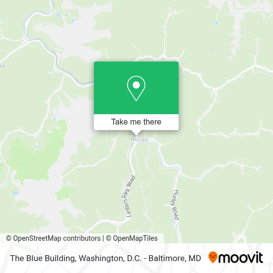 The Blue Building map