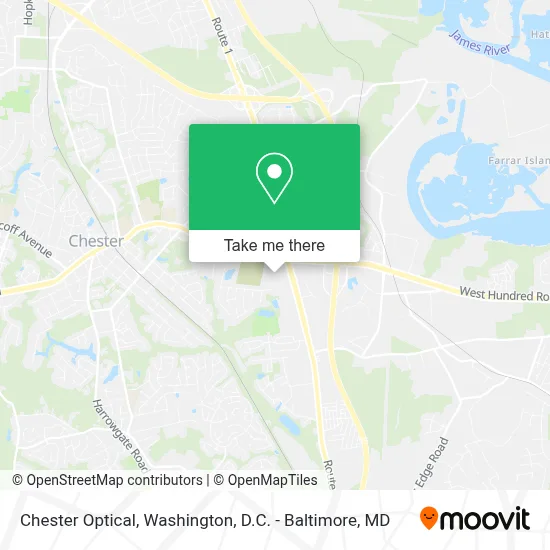 Chester Optical map