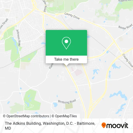 The Adkins Building map