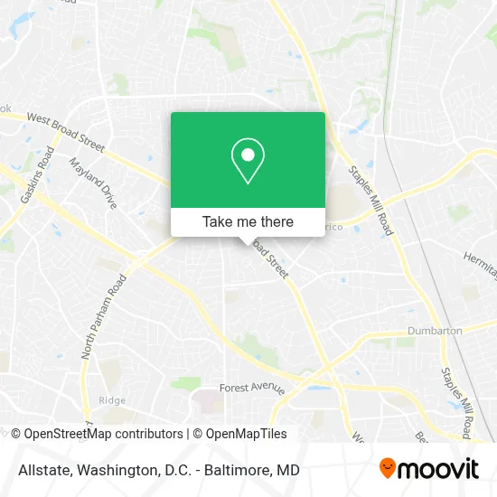 Allstate map