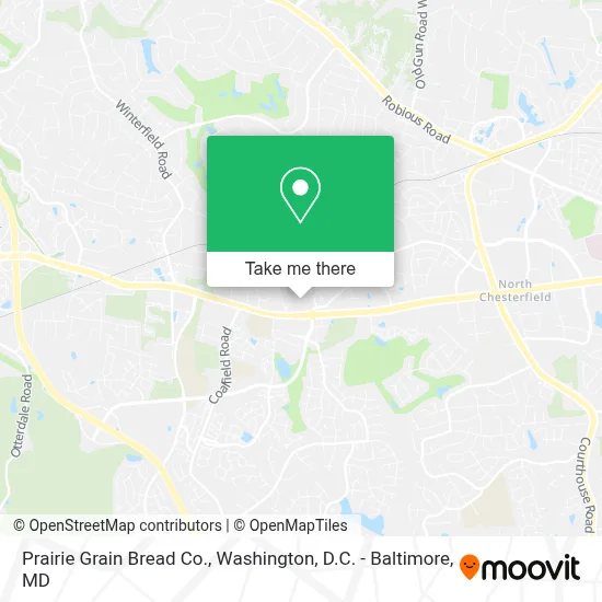 Prairie Grain Bread Co. map