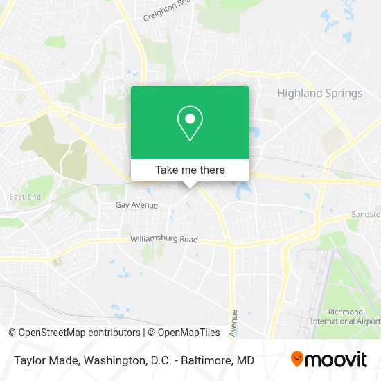 Taylor Made map