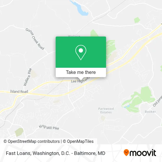 Fast Loans map