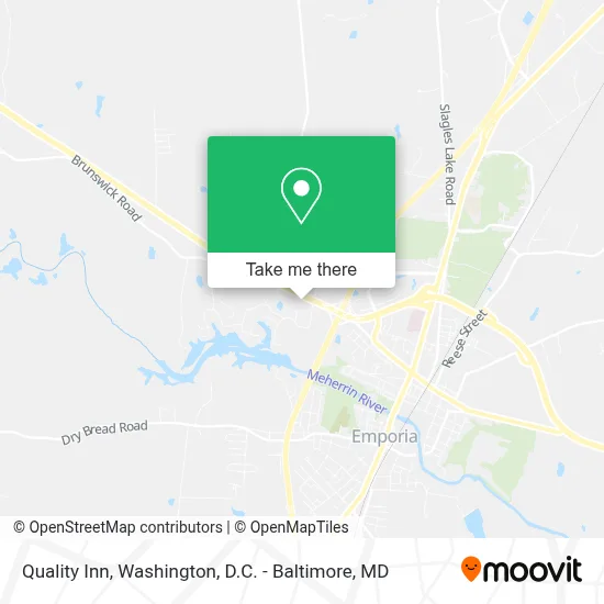 Quality Inn map