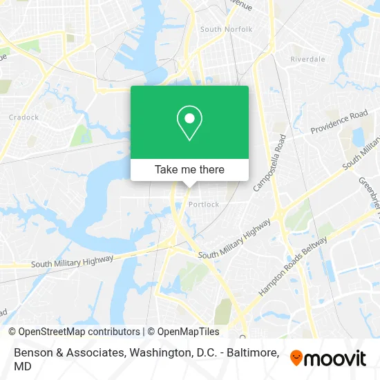 Benson & Associates map