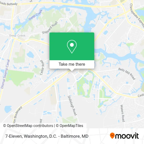 7-Eleven map