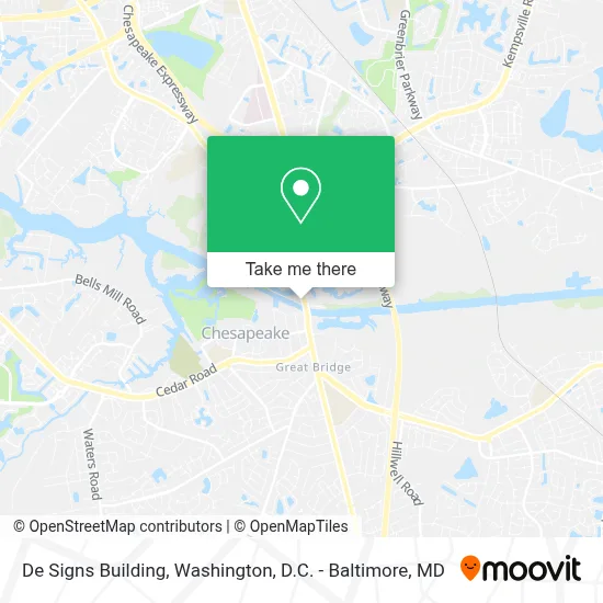 De Signs Building map