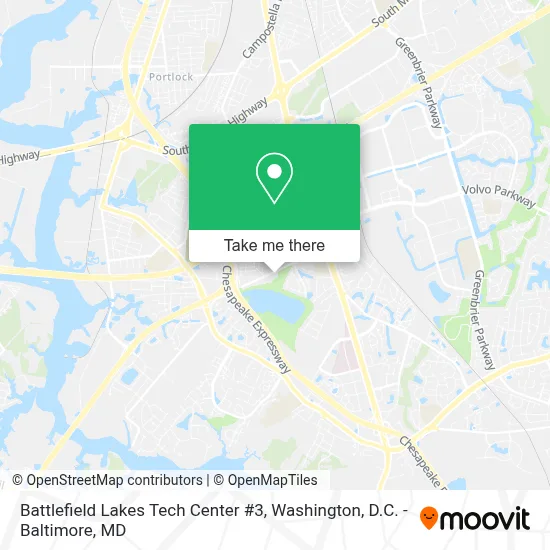 Battlefield Lakes Tech Center #3 map