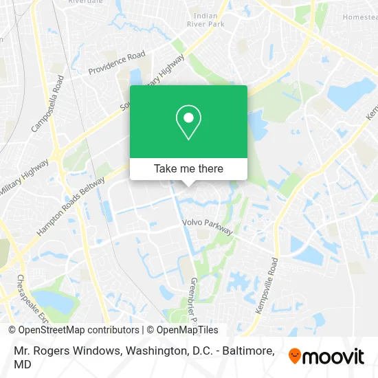 Mr. Rogers Windows map