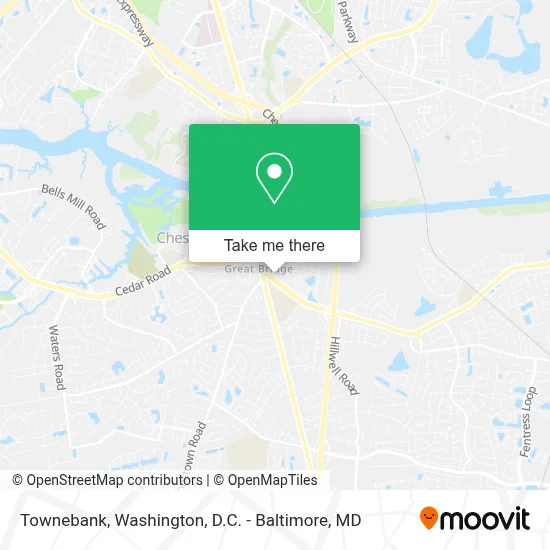 Townebank map