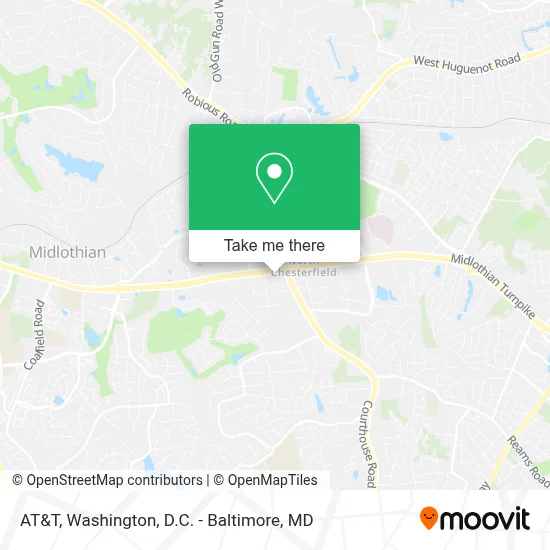 At&T map