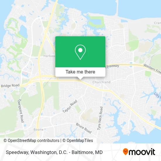 Speedway map