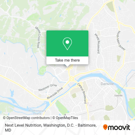 Next Level Nutrition map
