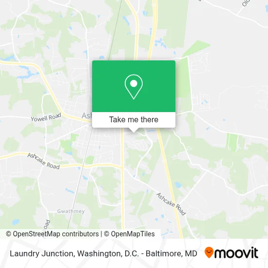 Laundry Junction map