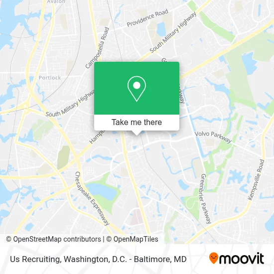Us Recruiting map