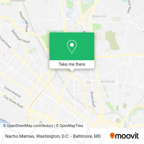 Nacho Mamas map
