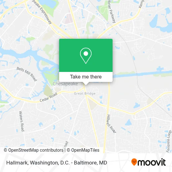 Hallmark map