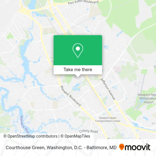 Courthouse Green map