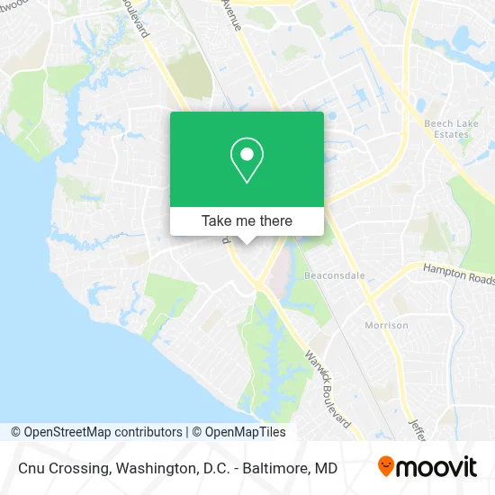 Cnu Crossing map