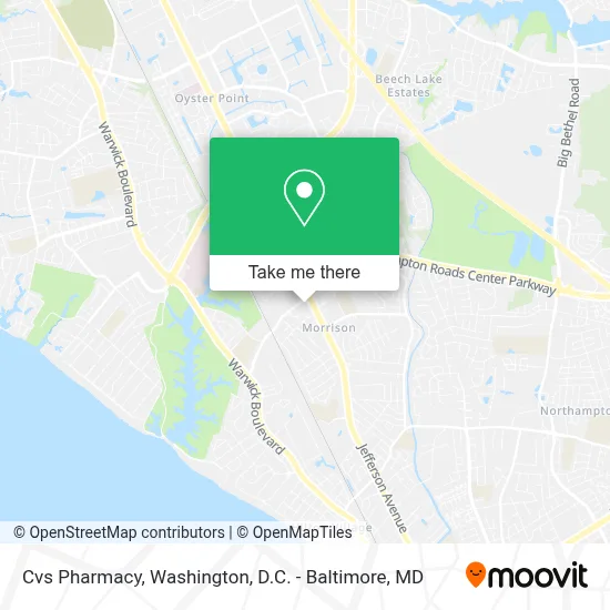 Cvs Pharmacy map