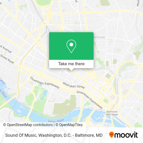 Sound Of Music map