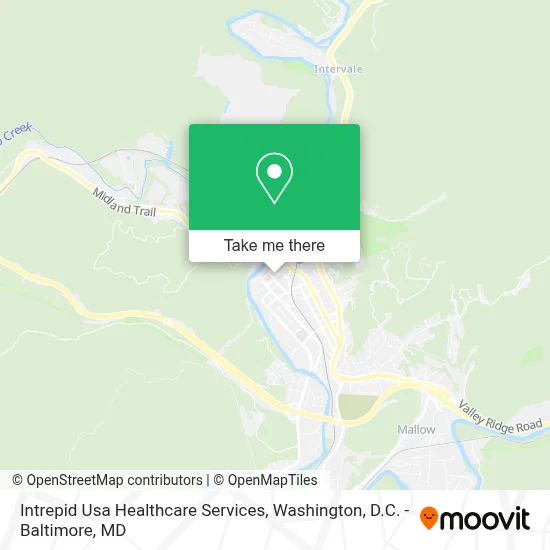 Intrepid Usa Healthcare Services map