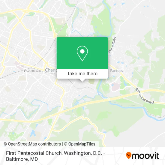 First Pentecostal Church map