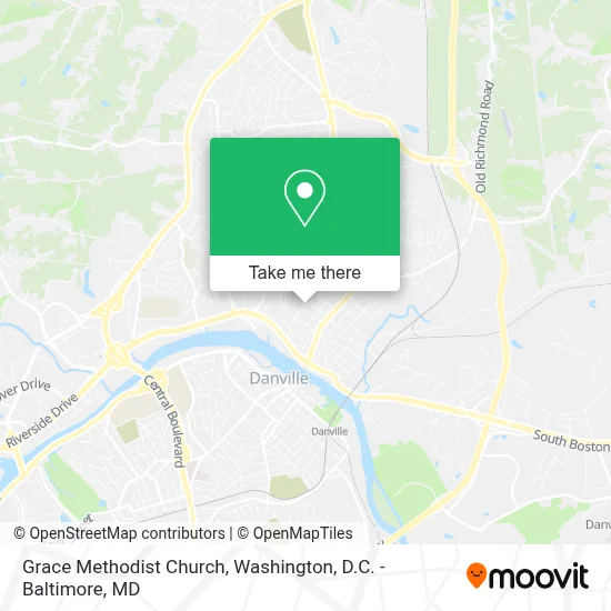 Grace Methodist Church map