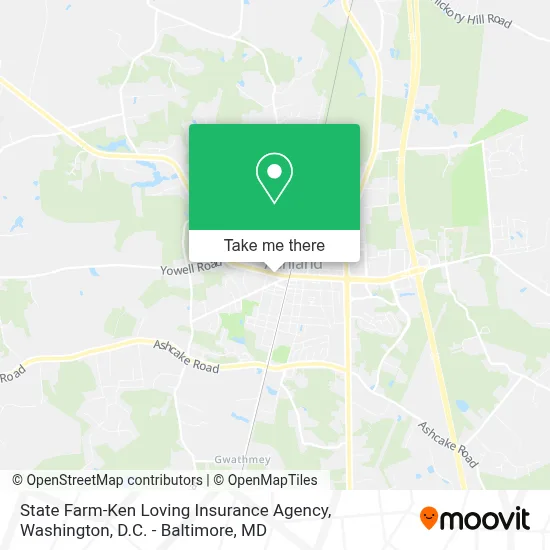 State Farm-Ken Loving Insurance Agency map