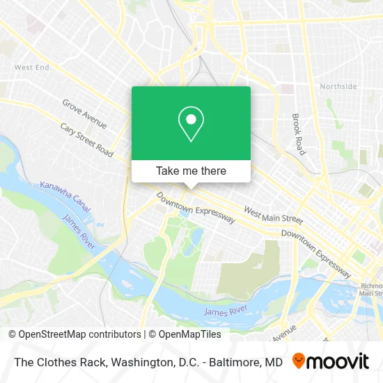 The Clothes Rack map