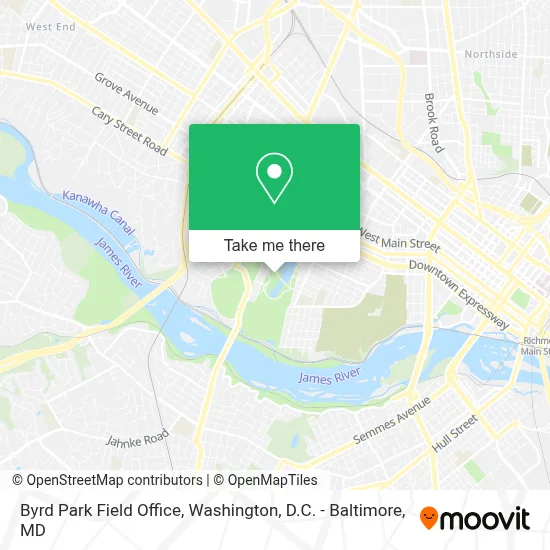 Byrd Park Field Office map