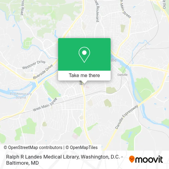Ralph R Landes Medical Library map