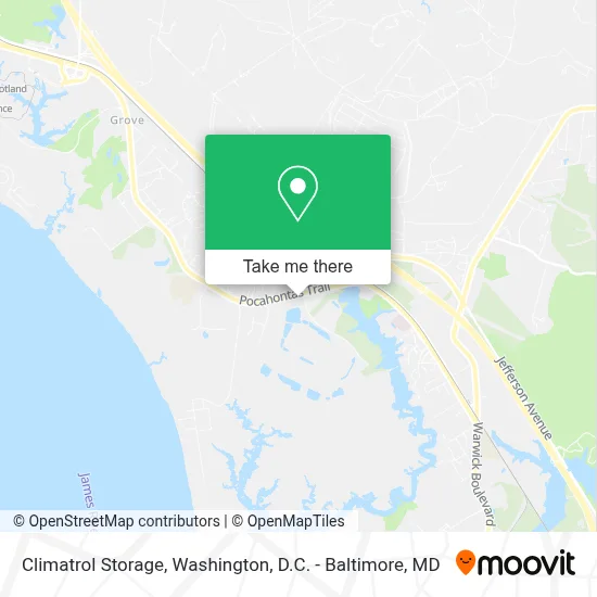 Climatrol Storage map