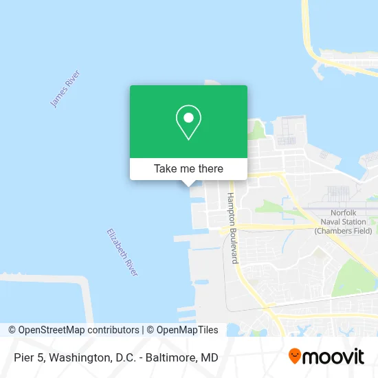 Pier 5 map