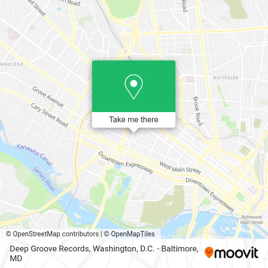 Deep Groove Records map