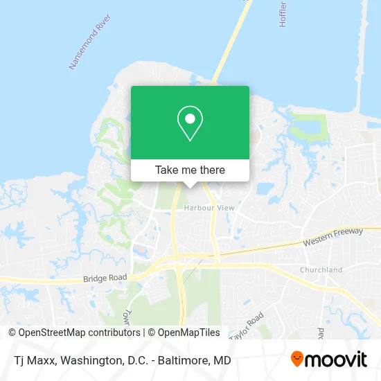 Tj Maxx map