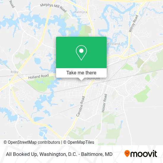All Booked Up map