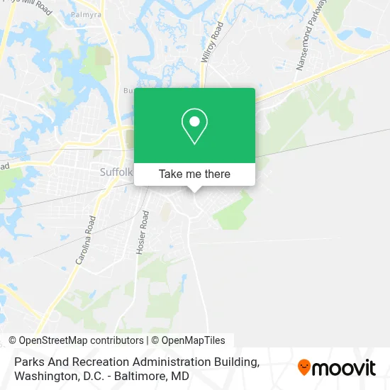 Parks And Recreation Administration Building map