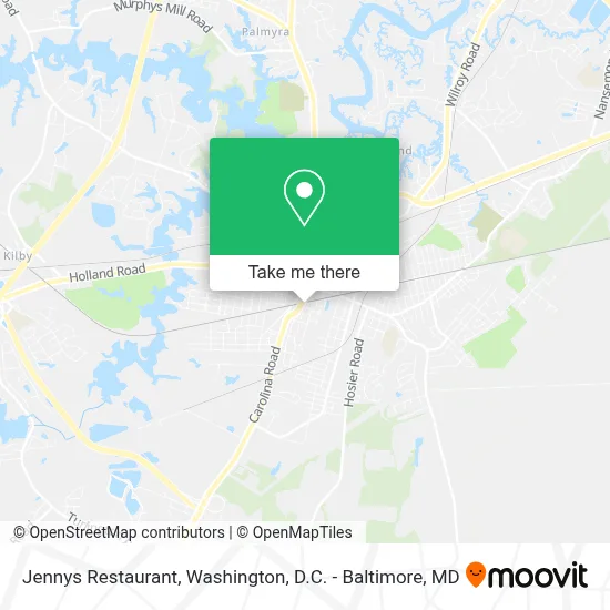 Jennys Restaurant map