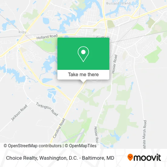 Choice Realty map