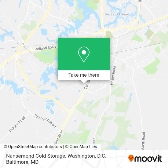 Nansemond Cold Storage map