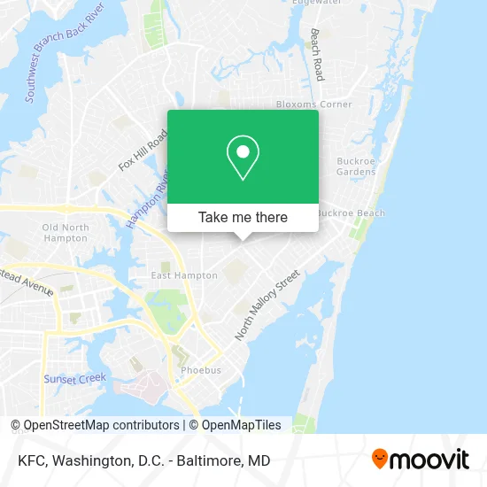 Kfc map