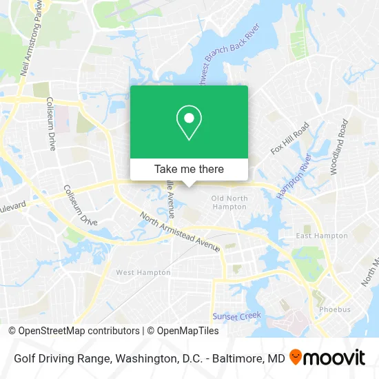 Golf Driving Range map